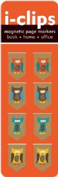 Owls i-clips Magnetic Page Markers (Novelty book)
