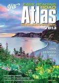 AAA Easy Reading Road Atlas 2013 (Paperback)
