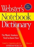 Webster's Notebook Dictionary (Paperback)