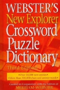 Webster's New Explorer Crossword Puzzle Dictionary (Hardcover)