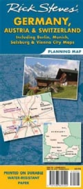 Rick Steves' Germany, Austria, & Switzerland: Including Berlin, Munich, Salzburg & Vienna City Maps (Sheet map, folded)