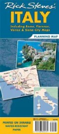 Rick Steves' Italy: Including Rome, Florence, Venice & Siena City Maps (Sheet map, folded)