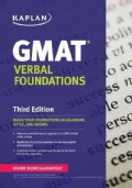 Kaplan GMAT Verbal Foundations