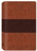 The KJV Study Bible: Two-Toned DiCarta Brown, Red Letter Edition (Paperback)