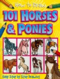 How to Draw 101 Horses & Ponies (Paperback)