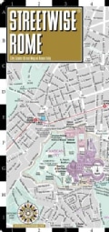 Streetwise Rome: City Center Street Map of Rome, Italy (Sheet map)