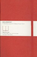 Moleskine Red Plain Notebook (Hardcover)