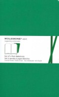 Moleskine Plain Volant Emerald Green Large (Diary)
