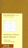 Moleskine Weekly Diary / Planner 2013 (Calendar)