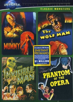 Classic Monsters Spotlight Collection (DVD)