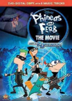 Phineas And Ferb The Movie: Across The Second Dimension (DVD)
