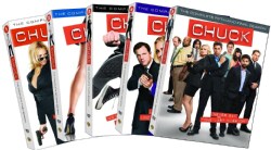 Chuck: Seasons 1-5 (DVD)