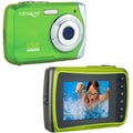 VistaQuest VQ-9100 12MP Green Waterproof Digital Camera