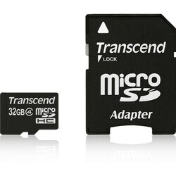 Transcend TS32GUSDHC4 32 GB MicroSD High Capacity (microSDHC) - 1 Car