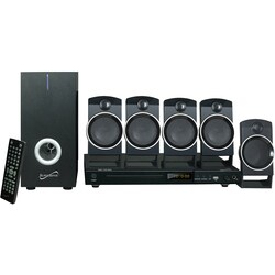 Supersonic 5.1 Channel DVD Home Theater System with USB Input & Karaoke Function