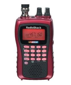 Radio Shack Pro84  NASCAR Scanner with Headset