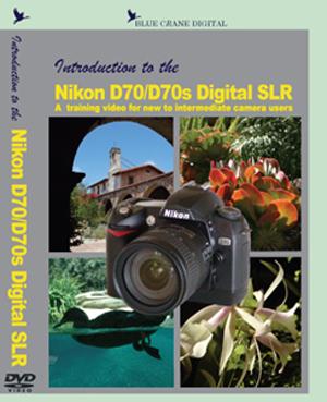 Nikon D70/ D70s Digital Camera Body Training DVD