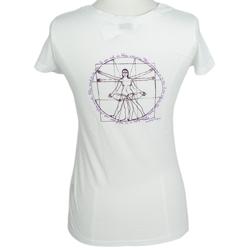 OMgirl Short Sleeve Davinci Yogini Tee