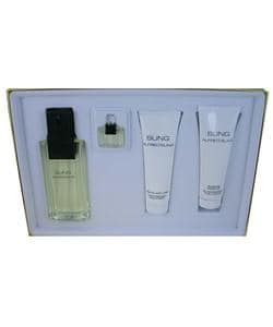 SUNG by Alfred Sung Womens Fragrance 4 piece Gift Set