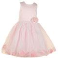 Sophia's Style Girl's Pink Flower Girl Dress