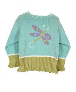 Mulberribush Butterfly Girls Sweater