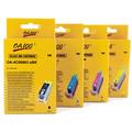 Ink Cartridge Combo for Canon BCI-3e (Pack of 4)