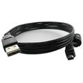 USB 2.0 A to Mini B 14-pin 6-foot Cable