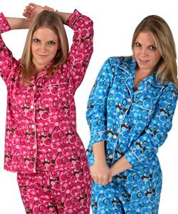 Women's Retro Bling Print Pajamas Set