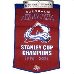 Colorado Avalanche Stanely Cup Champ Banner 