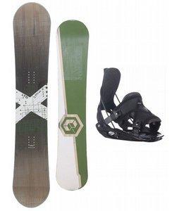 LTD Logic 157 cm Snowboard with Flow Bindings