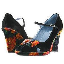 Via Spiga Dawdle Liberty/Black- Velvet
