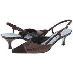 Cynthia Rowley Scorpio Chocolate Crocco/Chocolate Suede