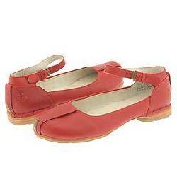 Dr. Martens Helen Ankle Strap Shoe Theatre Red