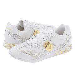Baby Phat Lady Cat White/Gold