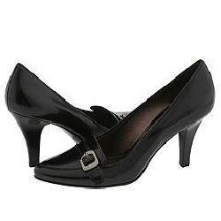 Via Spiga Shelby Black Abrasivato/Patent