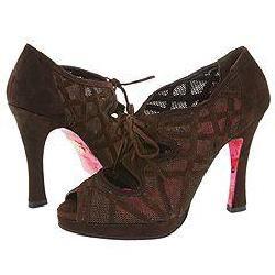 Betsey Johnson Whisper Brown Suede(Size 8 M)