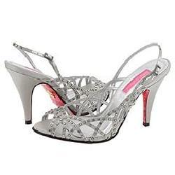 Betsey Johnson Scorpio Silver Satin