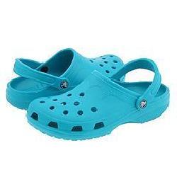 womens turquoise crocs