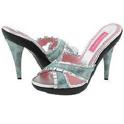 Betsey Johnson Mimi Aqua/Silver