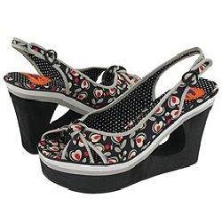 Rocket Dog Candy Krunch Black Spring Love Print