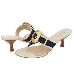 MICHAEL Michael Kors Jasmine Thong Navy Canvas