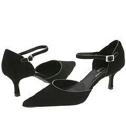 AK Anne Klein Annabeth Black/Black Suede