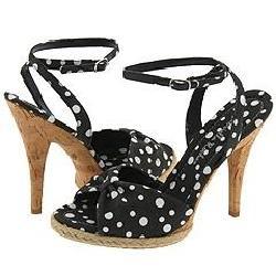 Gabriella Rocha Kele Black Fabric/Polka Dots