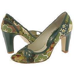 Exchange by Charles David Fuss Green Fabric