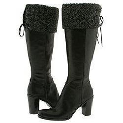 Nine West Ruiz Black/Dark Grey Leather