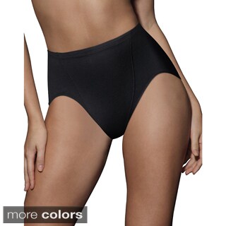 Bali Tummy Toning Cool Comfort Cottony Hi-Cut 2-Pack