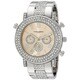 Vernier Paris Women's Multi-function Swiss Quartz Crystal Accent Watch