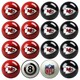 NFL Team Billiard Balls (Complete Set of 16 Balls)