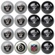 NFL Team Billiard Balls (Complete Set of 16 Balls)