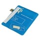 Insten Qi White Wireless Power Charger Charging Pad With Receiver for Samsung Galaxy Note 2 II N7100